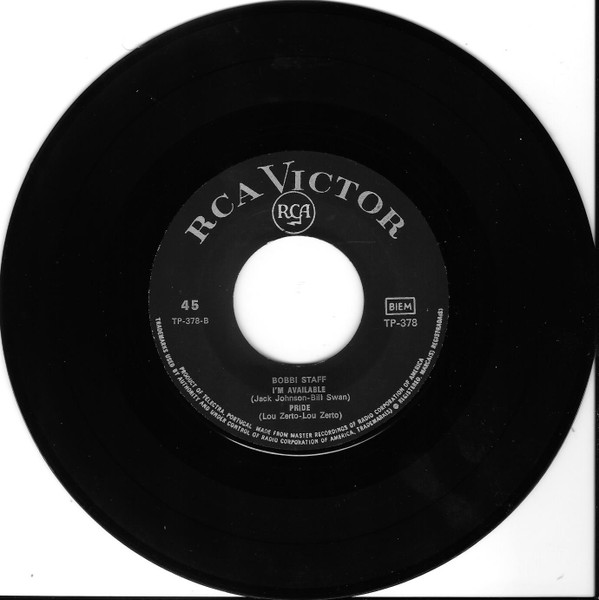 Bobbi Staff - Bobby Blows A Blue Note | RCA Victor (TP-378) - 4