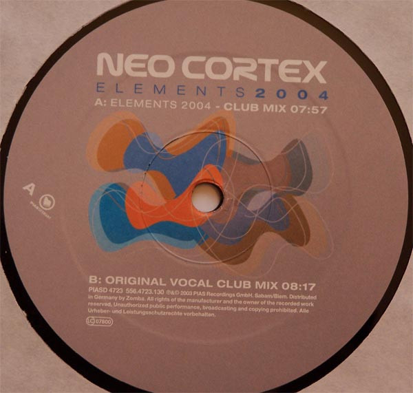 Neo Cortex - Elements 2004 | PIAS Germany (PIASD 4723) - 3 Neo Cortex - Elements 2004 | PIAS Germany (PIASD 4723) - 3