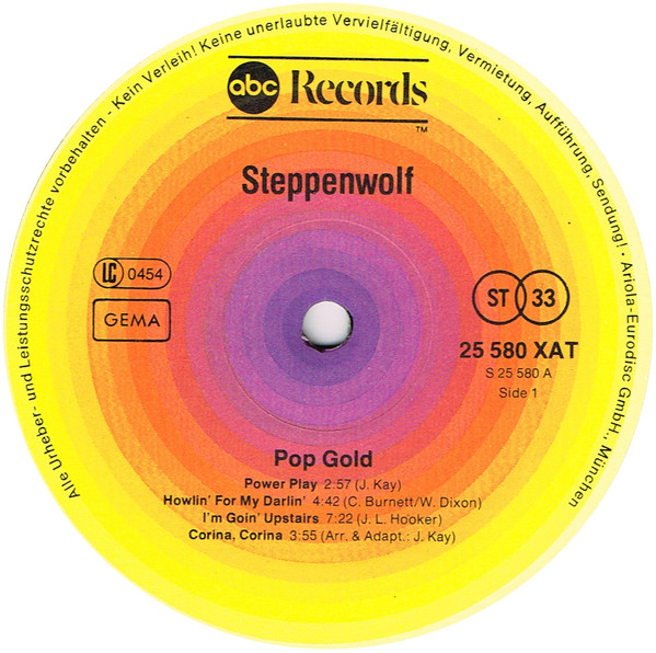 Steppenwolf - Pop Gold | ABC Records (25 580 HT) - 3