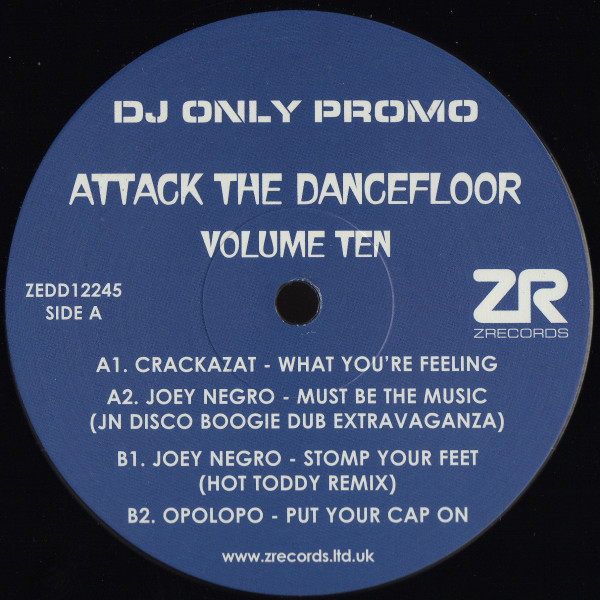 Various - Attack The Dancefloor Volume Ten | Z Records (ZEDD12245)