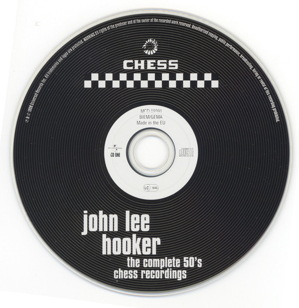 John Lee Hooker - The Complete 50's Chess Recordings CD | Chess (MCD 09391) - 3