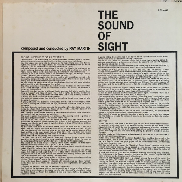 Ray Martin And His Orchestra - The Sound Of Sight | Decca (PFS 4043) - 3