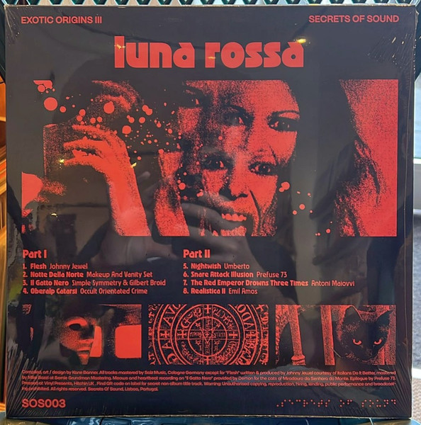 Various - Luna Rossa: Eight Cuts In The Giallo Vein | Secrets Of Sound (SOS 003) - 2