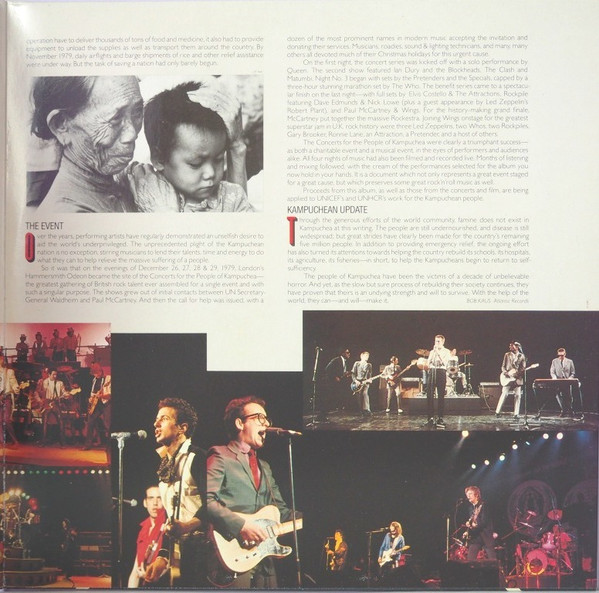 Various - Concerts For The People Of Kampuchea | Atlantic (ATL 60 153) - 4 Various - Concerts For The People Of Kampuchea | Atlantic (ATL 60 153) - 4