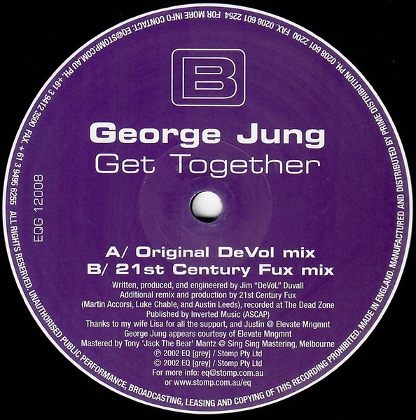 George Jung - Get Together | EQ [Grey] (EQG 12008)