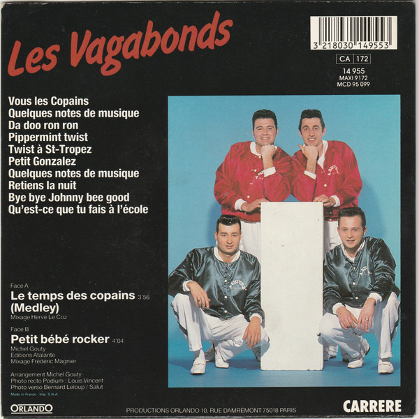Les Vagabonds - Le Temps Des Copains | Orlando (14 955) - 2