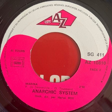 Anarchic System - Carmen Brasilia | Disc'Az (AZ 10810) - 4