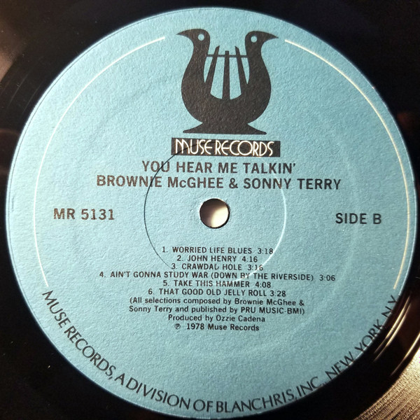 Sonny Terry & Brownie McGhee - You Hear Me Talkin' | Muse Records (MR 5131) - 4