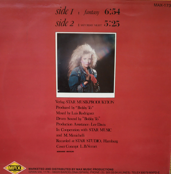 Lian Ross - Fantasy | Max Music (MAX-173) - 2