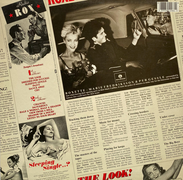 Roxette - Look Sharp! | Parlophone (064-79 1098 1) - 2 Roxette - Look Sharp! | Parlophone (064-79 1098 1) - 2