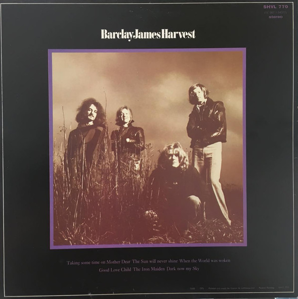 Barclay James Harvest - Barclay James Harvest | Harvest (SHVL 770) - 4 Barclay James Harvest - Barclay James Harvest | Harvest (SHVL 770) - 4