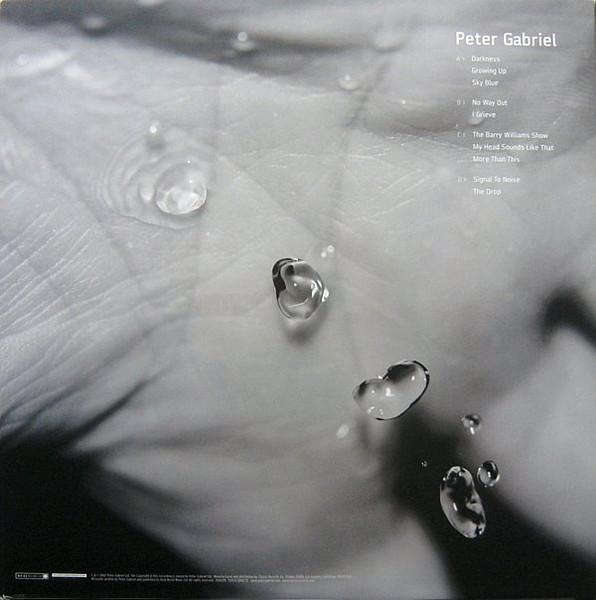 Peter Gabriel - Up | Real World Records (PGDLP11) - 2 Peter Gabriel - Up | Real World Records (PGDLP11) - 2