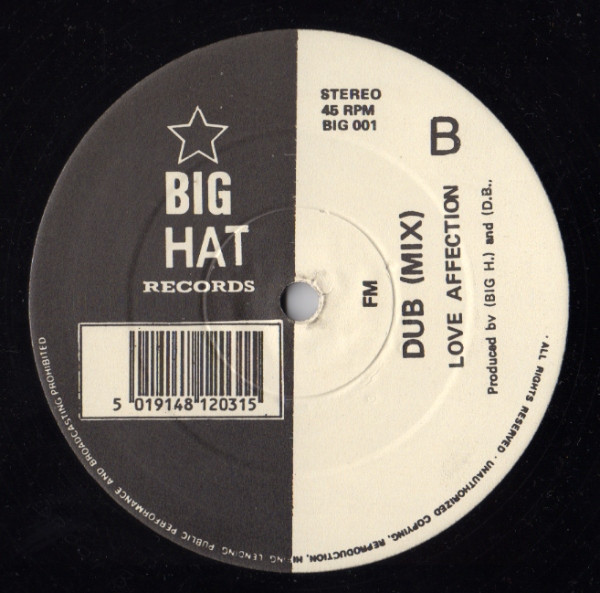 Love Affection Featuring Lorna - Don't Leave Me This Way | Big Hat Records (BIG 001) - 2 Love Affection Featuring Lorna - Don't Leave Me This Way | Big Hat Records (BIG 001) - 2