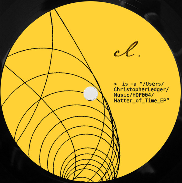 Christopher Ledger - Matter Of Time | Hidden Folder (HDF004)