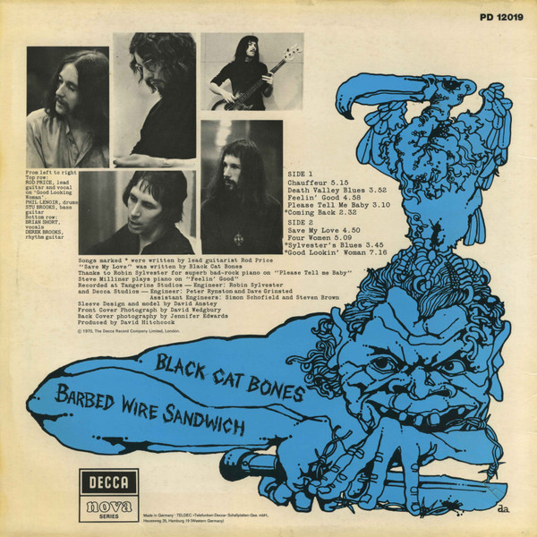 Black Cat Bones - Barbed Wire Sandwich | Decca (PD 12019) - 2 Black Cat Bones - Barbed Wire Sandwich | Decca (PD 12019) - 2