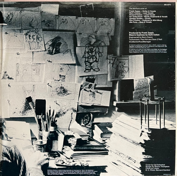 The Mothers - Just Another Band From L.A. | Reprise Records (MS 2075) - 3 The Mothers - Just Another Band From L.A. | Reprise Records (MS 2075) - 3