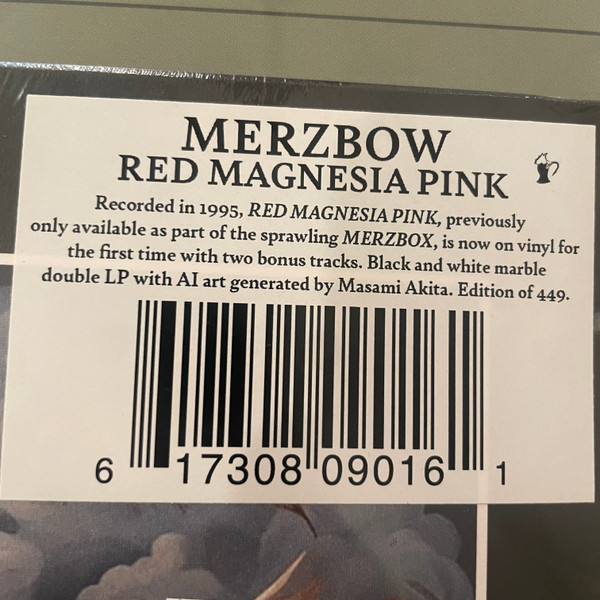 Merzbow - Red Magnesia Pink | No Holiday (NOHL22) - 2 Merzbow - Red Magnesia Pink | No Holiday (NOHL22) - 2