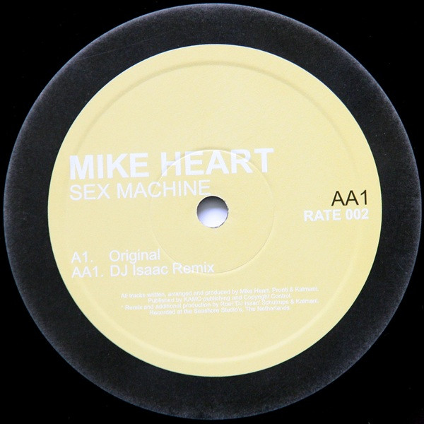 Mike Heart - Sex Machine | X-Rate Records (XRATE 002) - 3