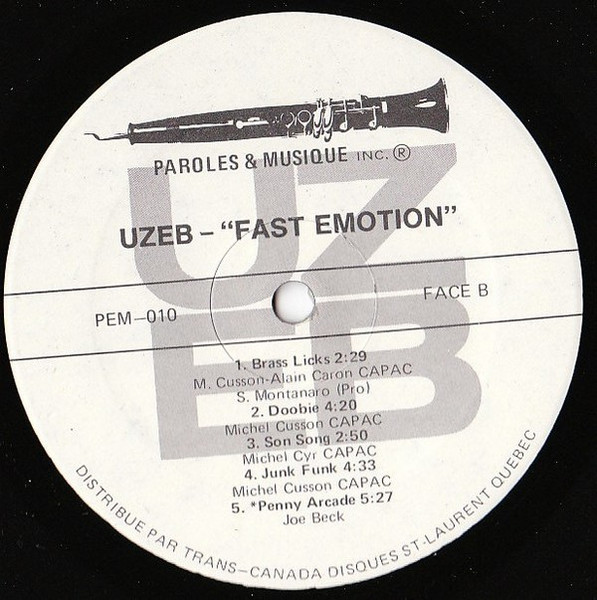 UZEB - Fast Emotion | Paroles & Musique (PEM.010) - 4 UZEB - Fast Emotion | Paroles & Musique (PEM.010) - 4