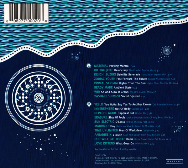 The Orb - Auntie Aubrey's Excursions Beyond The Call Of Duty: The Orb Remix Project | Deviant Records (DVNT12CD) - 2