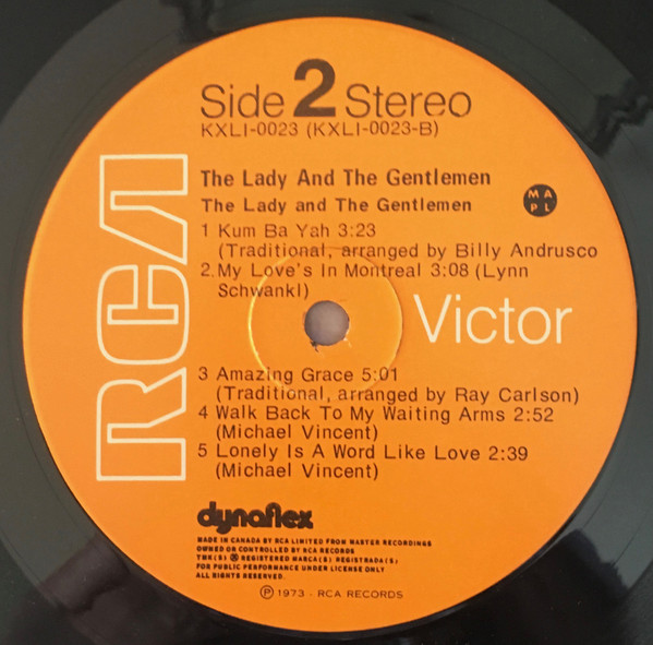 The Lady & The Gentlemen - We Are All Of Us | RCA Victor (KXLI-0023) - 3 The Lady & The Gentlemen - We Are All Of Us | RCA Victor (KXLI-0023) - 3
