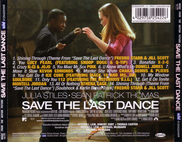 Various - Save The Last Dance (Music From The Motion Picture) | Hollywood Records (0125422HWR) - 3 Various - Save The Last Dance (Music From The Motion Picture) | Hollywood Records (0125422HWR) - 3