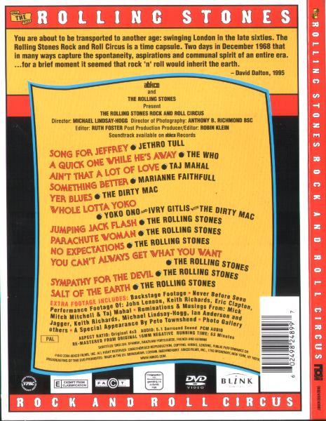 The Rolling Stones - The Rolling Stones Rock And Roll Circus | ABKCO (0602 4982 48997) - 2 The Rolling Stones - The Rolling Stones Rock And Roll Circus | ABKCO (0602 4982 48997) - 2