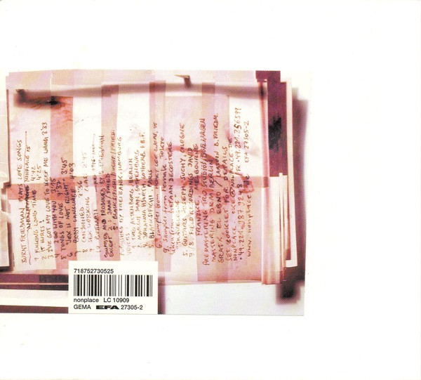 Bernd Friedmann - Plays Love Songs | Nonplace (nonplace 5) - 2