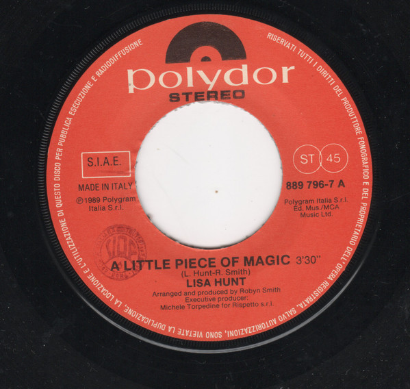 Lisa Hunt - A Little Piece Of Magic | Polydor (889 796-7) - 3