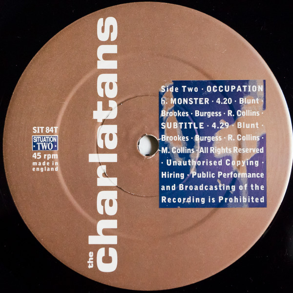 The Charlatans - Me. In Time | Situation Two (SIT 84 T) - 4