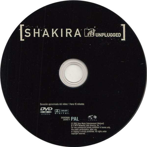 Shakira - MTV Unplugged | Sony Music International (9 201592) - 2