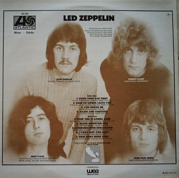 Led Zeppelin - Led Zeppelin | Atlantic (40 031) - 2 Led Zeppelin - Led Zeppelin | Atlantic (40 031) - 2