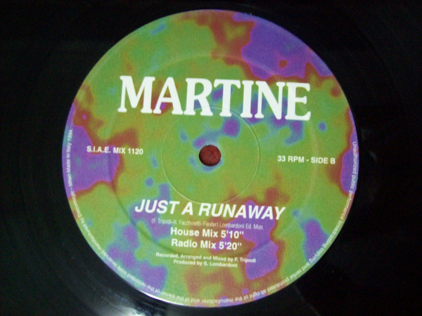 Martine - Just A Runaway | Discomagic Records (MIX 1120) - 2