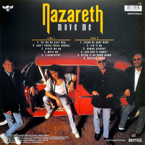 Nazareth - Move Me | BMG (BMGCAT208LPX) - 3 Nazareth - Move Me | BMG (BMGCAT208LPX) - 3