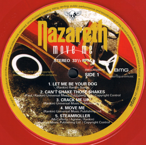 Nazareth - Move Me | BMG (BMGCAT208LPX) - 4 Nazareth - Move Me | BMG (BMGCAT208LPX) - 4