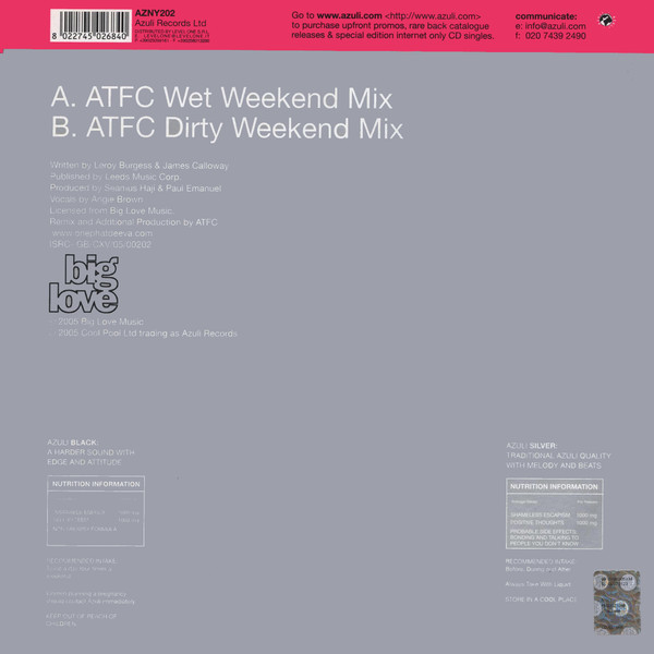 Haji & Emanuel - Weekend (ATFC Remixes) | Azuli Records (AZNY202) - 2