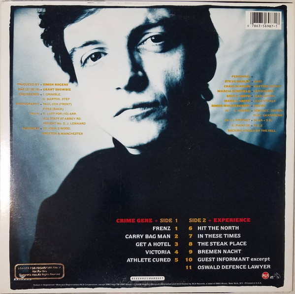 The Fall - The Frenz Experiment | Beggars Banquet (6987-1-H) - 2 The Fall - The Frenz Experiment | Beggars Banquet (6987-1-H) - 2