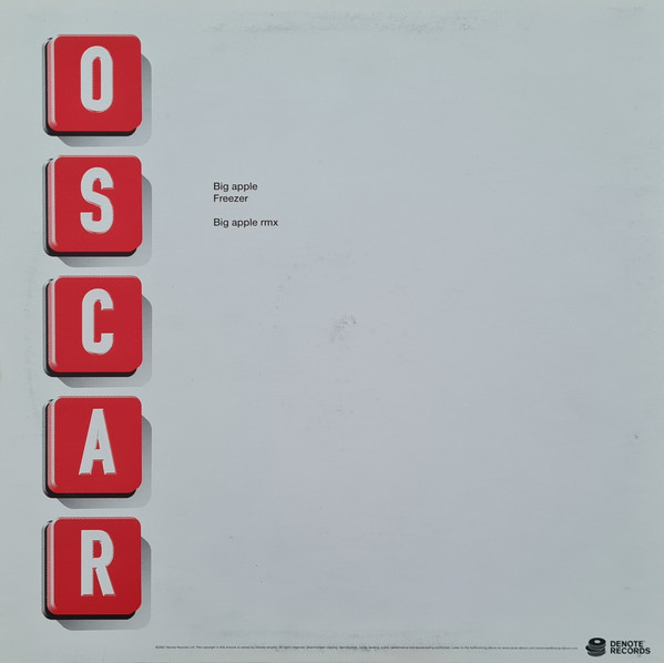 Oscar - Big Apple | Denote Records (DN 008) - 2