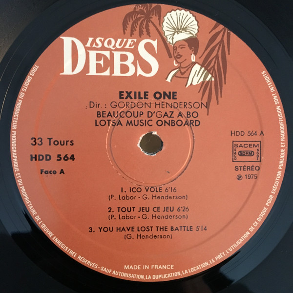 Exile One - Beaucoup D'Gaz A Bo (Lotsa Music Onboard) | Disques Debs International (HDD 564) - 4 Exile One - Beaucoup D'Gaz A Bo (Lotsa Music Onboard) | Disques Debs International (HDD 564) - 4