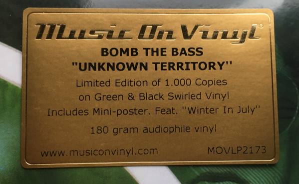 Bomb The Bass - Unknown Territory | Music On Vinyl (MOVLP2173) - 3