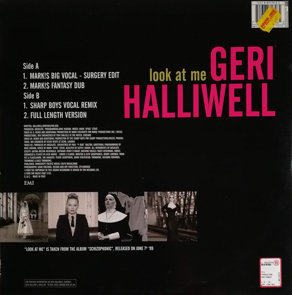 Geri Halliwell - Look At Me | EMI (8 87174 6) - main