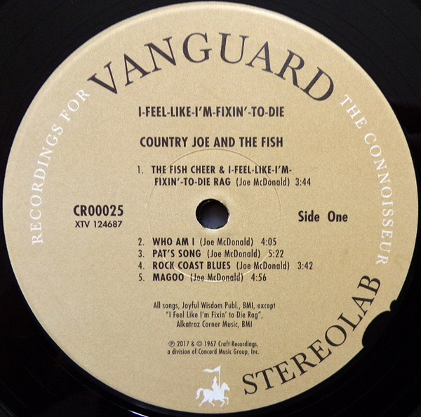 Country Joe And The Fish - I-Feel-Like-I'm-Fixin'-To-Die | Craft Recordings (CR00025) - 4 Country Joe And The Fish - I-Feel-Like-I'm-Fixin'-To-Die | Craft Recordings (CR00025) - 4