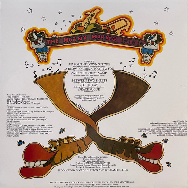 Fred Wesley & The Horny Horns Featuring Maceo Parker - A Blow For Me, A Toot To You | Speakers Corner Records (SD 18214) - 3