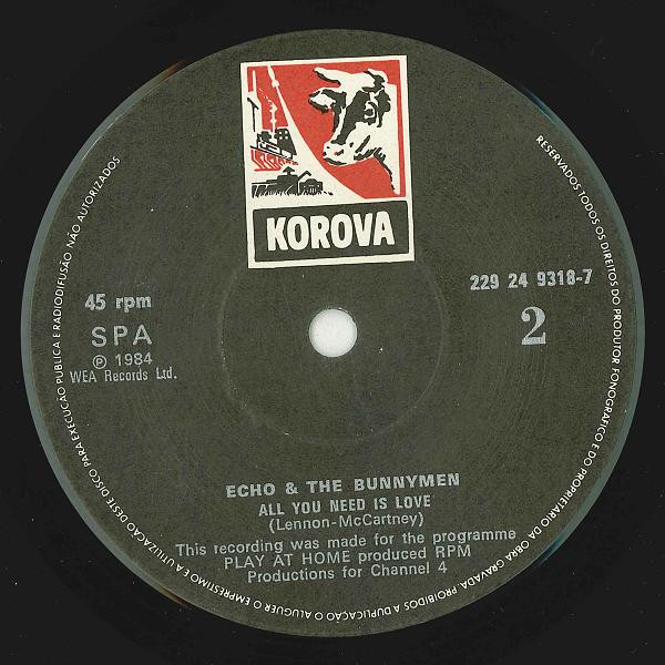Echo & The Bunnymen - Seven Seas 'Life At Brian's - Lean And Hungry' | Korova (229 24 9318-7) - 4