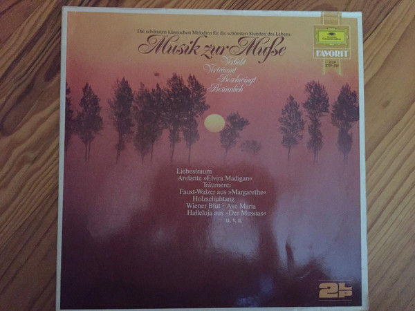 Various - Musik Zur Muße | Deutsche Grammophon (2562 237) - main