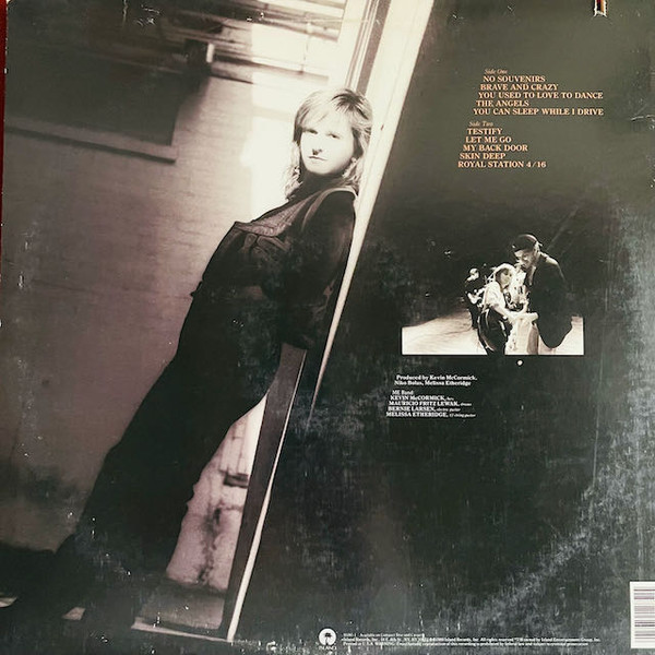 Melissa Etheridge - Brave And Crazy | Island Records (7 91285-1) - 2 Melissa Etheridge - Brave And Crazy | Island Records (7 91285-1) - 2