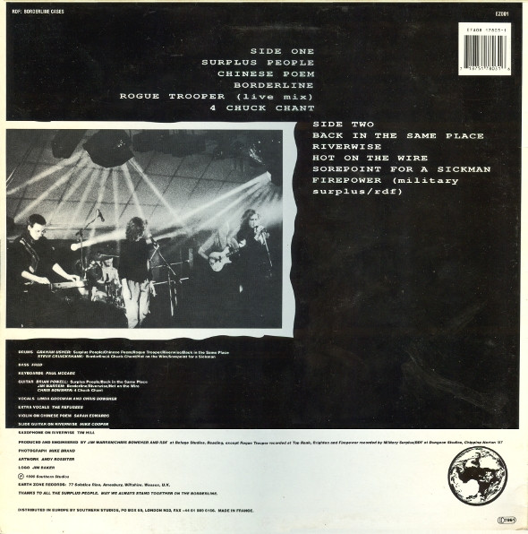 Radical Dance Faction - Borderline Cases | Earth Zone (EZ001) - 2 Radical Dance Faction - Borderline Cases | Earth Zone (EZ001) - 2