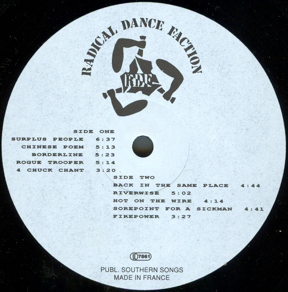 Radical Dance Faction - Borderline Cases | Earth Zone (EZ001) - 3 Radical Dance Faction - Borderline Cases | Earth Zone (EZ001) - 3