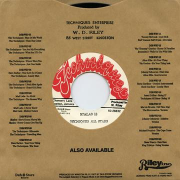 Ansel Collins / Techniques All Stars - Stalag 17 /  Stalag 18 | Techniques (DSR-WR7-16) - 2