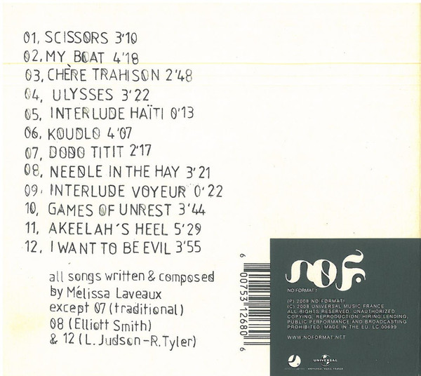 Mélissa Laveaux - Camphor & Copper | No Format (NØF. 13) - 3